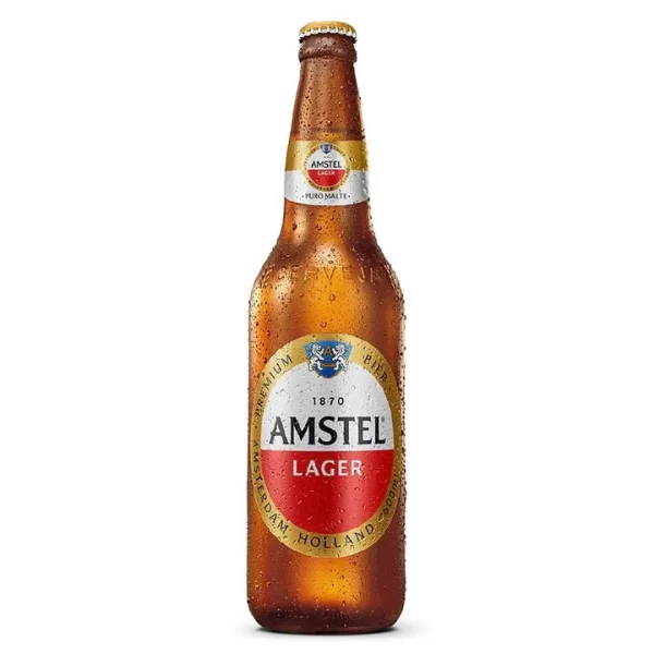 Cerveja Amstel Puro Malte Garrafa 600 ml