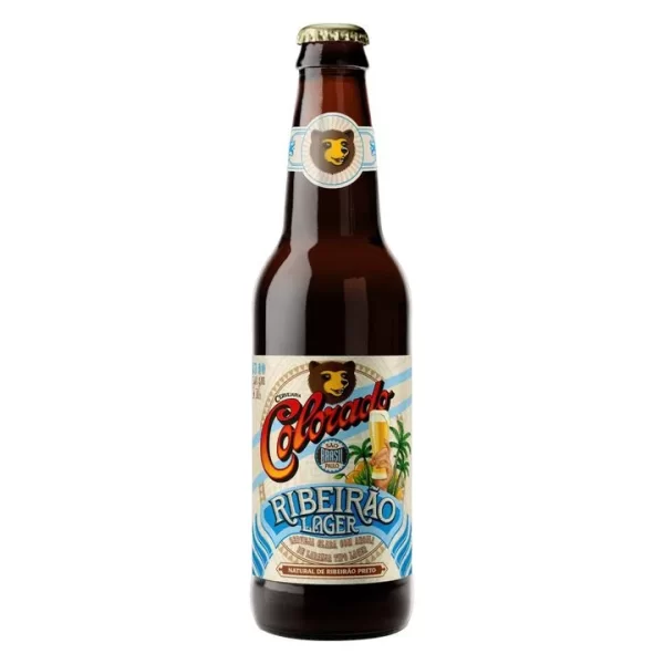 Cerveja Colorado Ribeirão Lager Garrafa 355 ml