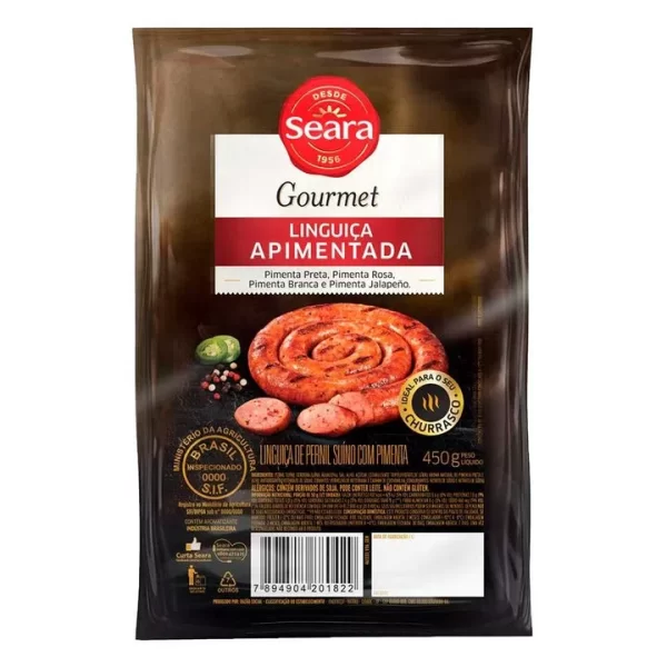 Linguiça Apimentada Seara Gourmet 450 g