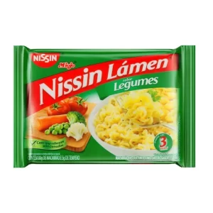 Macarrão Instantâneo Nissin Sabor Legumes 80g